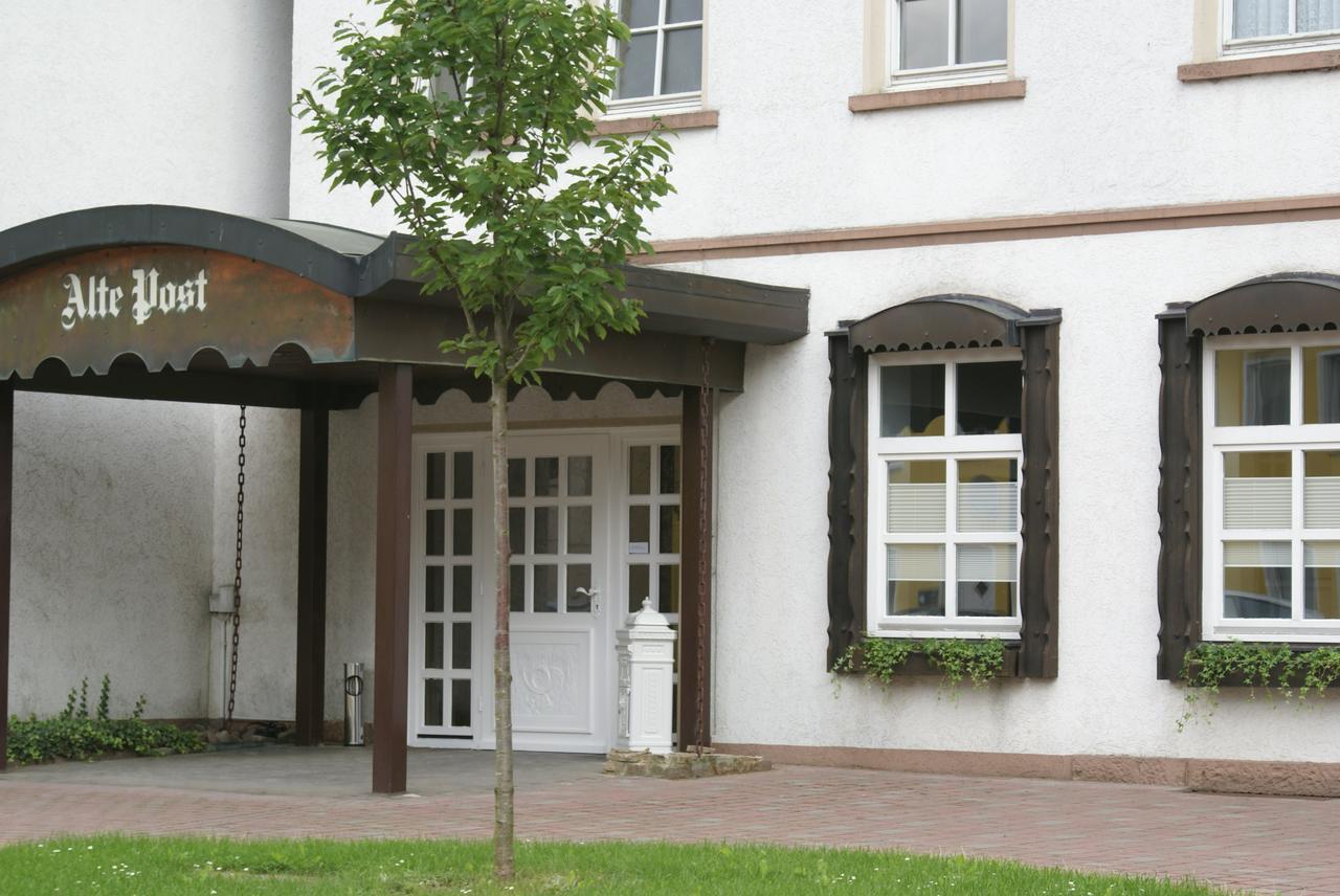 Hotel Garni Alte Post Boffzen ภายนอก รูปภาพ